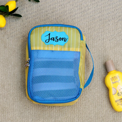 Santorini Blue 5 Piece Packing Cube Set
