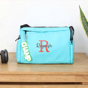 Cyan Sports Duffle Bag