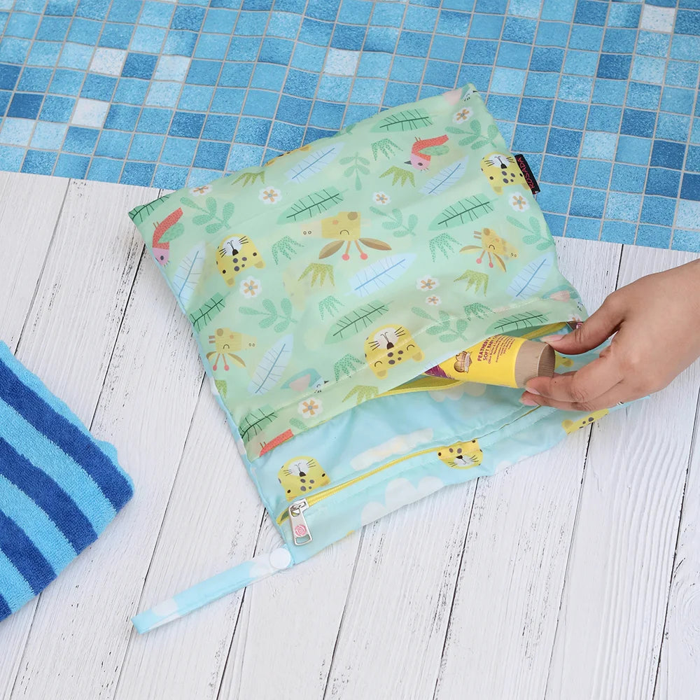 Wet Bag - Lazy Zoo