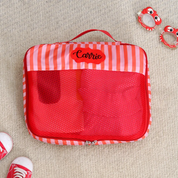 Sardinia Red 5 Piece Packing Cube Set