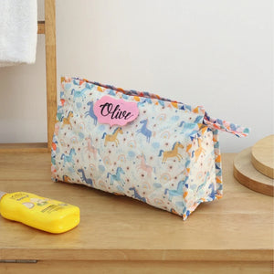 3-Zip Toiletries Kit - Unicorn