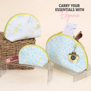 Blue Summer Nested Pouch Set