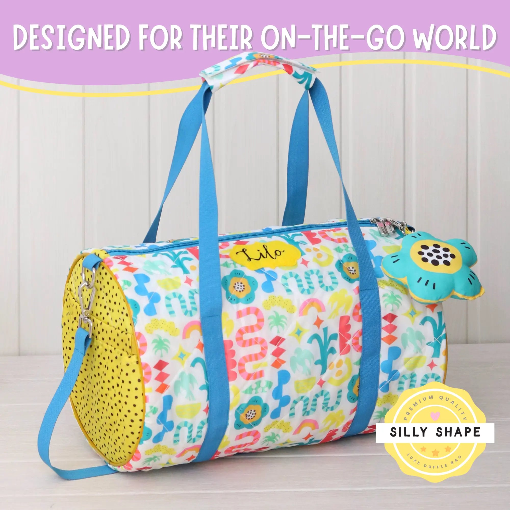 Silly Shape Luxe Duffle Bag