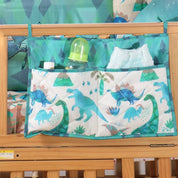 White Dino Cot Organizer