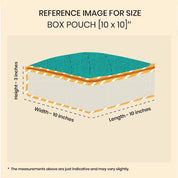Box Pouch [10x10]" - Lazy Zoo