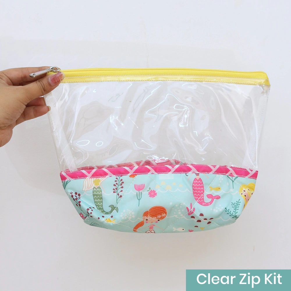 Clear Zip Kit - Mermaid