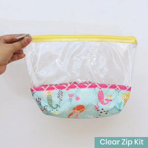 Clear Zip Kit - Mermaid