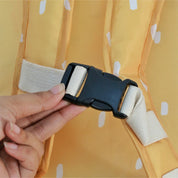 Yellow Roll Top Backpack