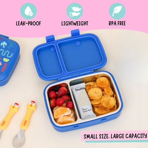 Silly Shapes Double Lock Bento Box