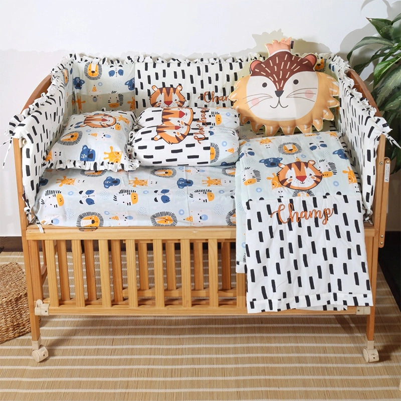 Blue Lion Baby Bedding Items