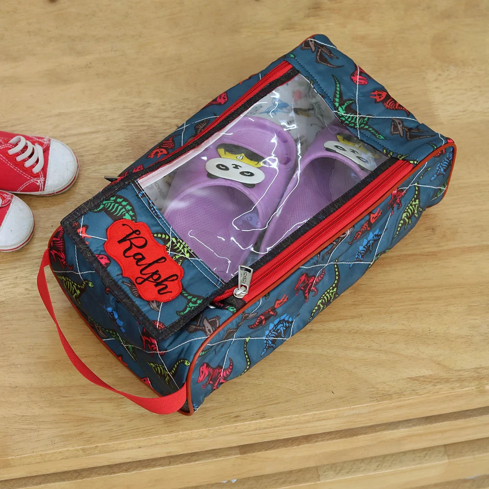 Glow Dino - Shoe bag