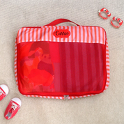 Sardinia Red 5 Piece Packing Cube Set