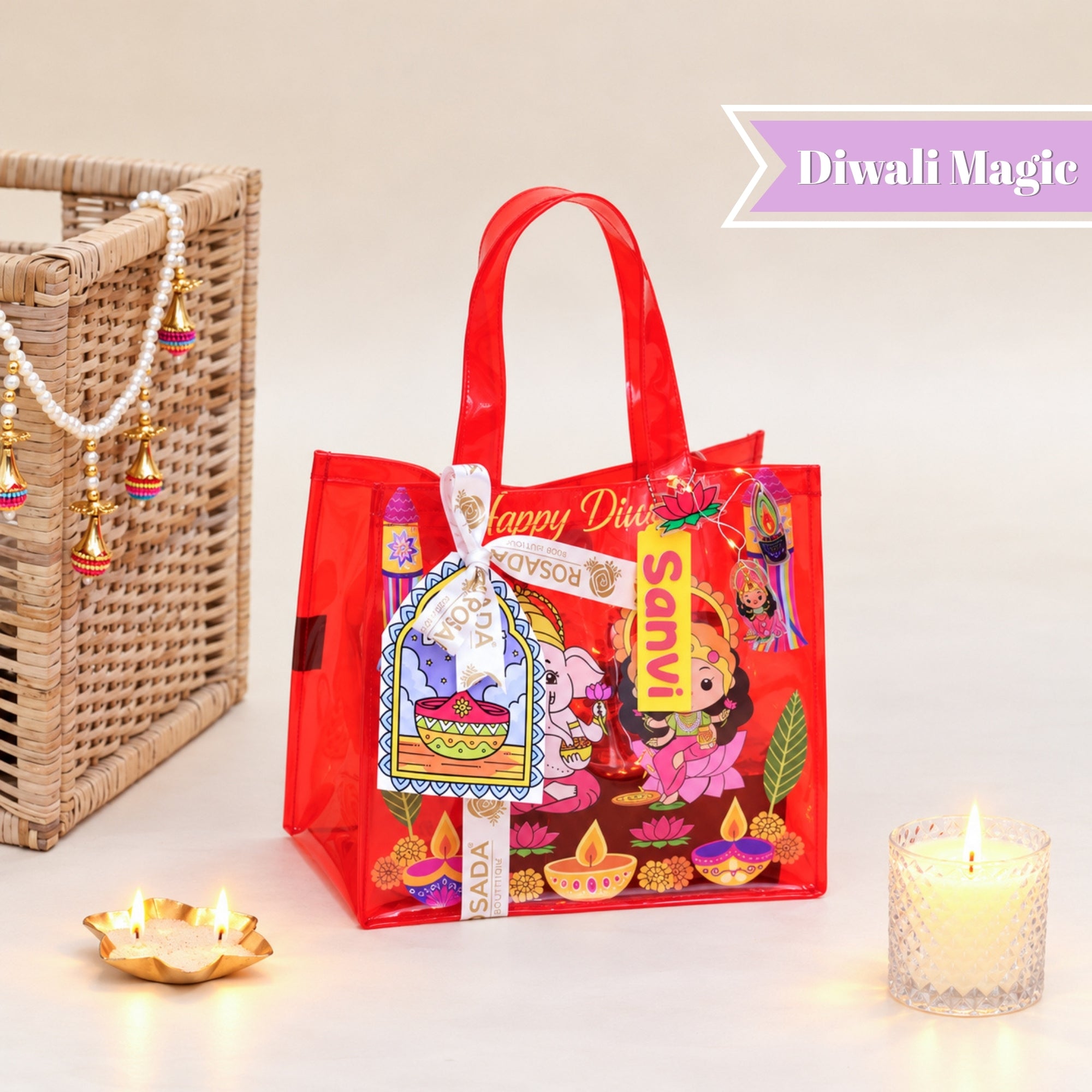 Diwali special Jelly Mini Tote Bag