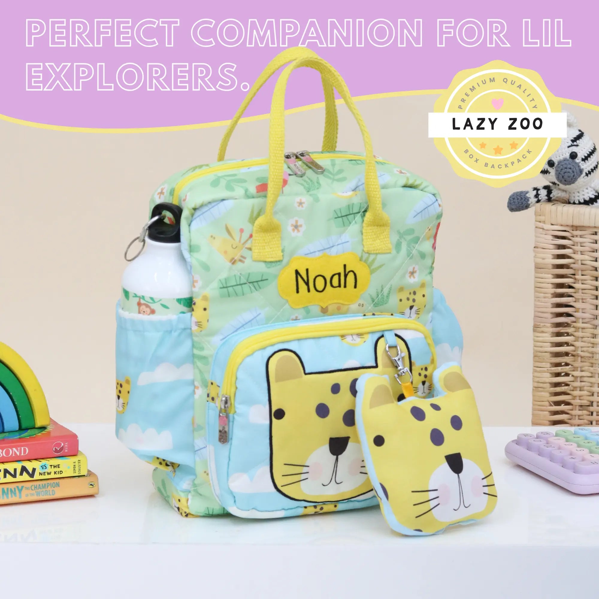 Lazy Zoo Box Backpack
