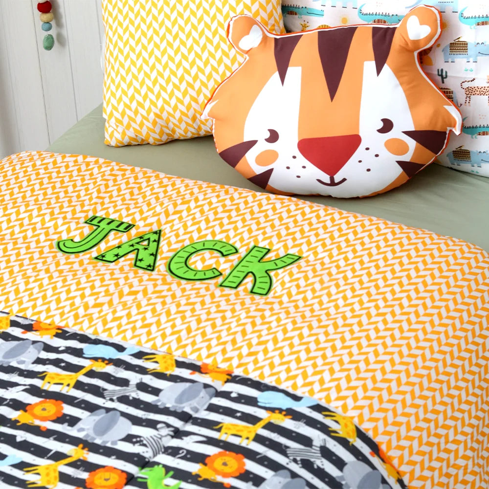 Black White Animals Comforter