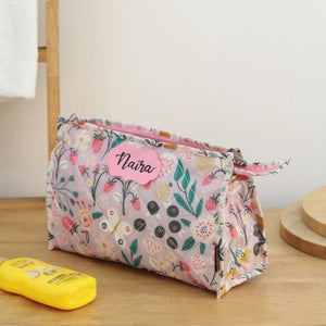 3-Zip Toiletries Kit - Lilac Garden