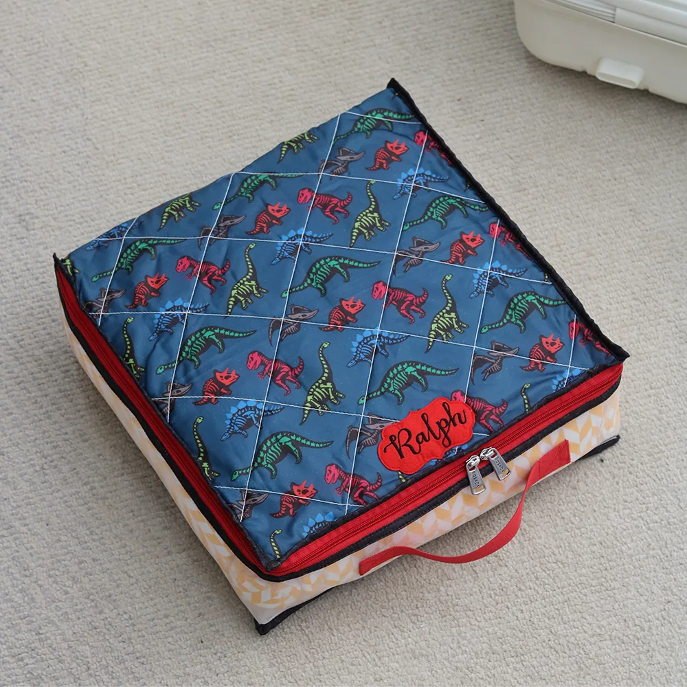 Box Pouch [14x14]" - Glow Dino