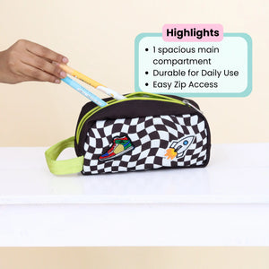 Black Patches Pouch