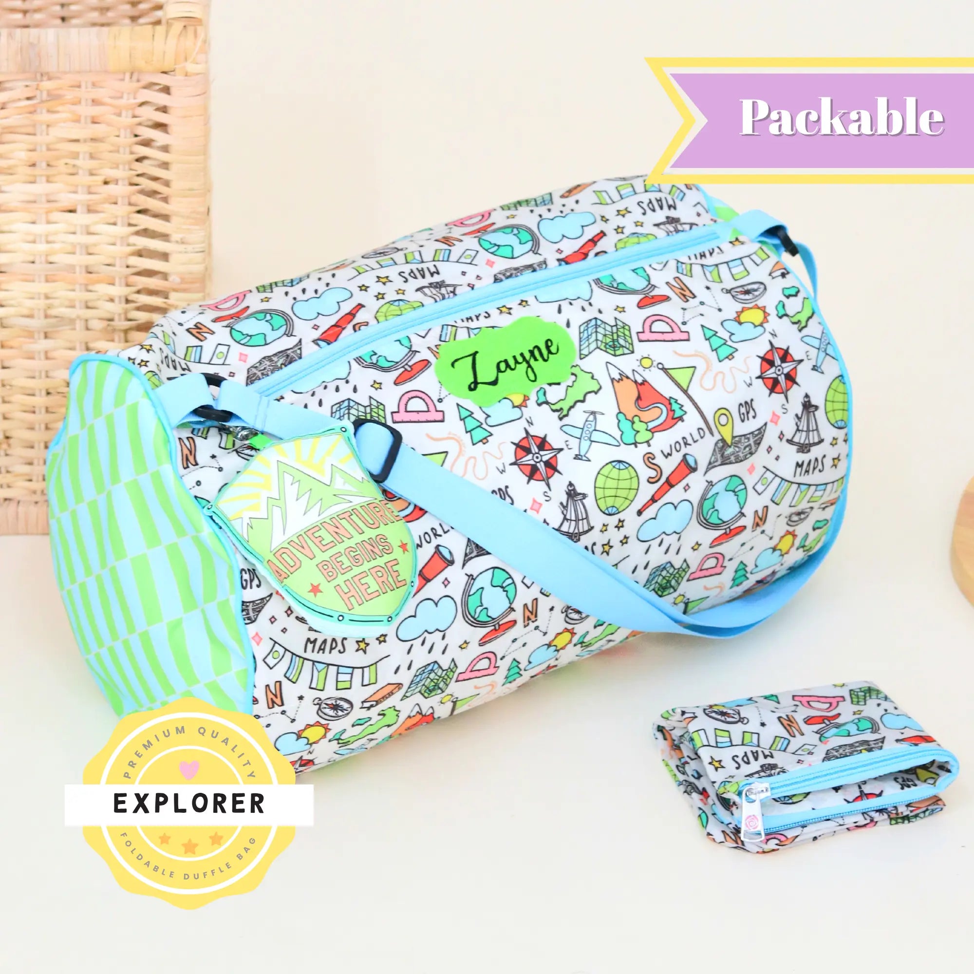 Explorer Foldable Duffle Bag