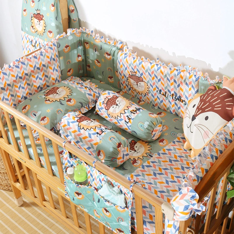 Fancy Lion Baby Bedding Items Rosada Baby