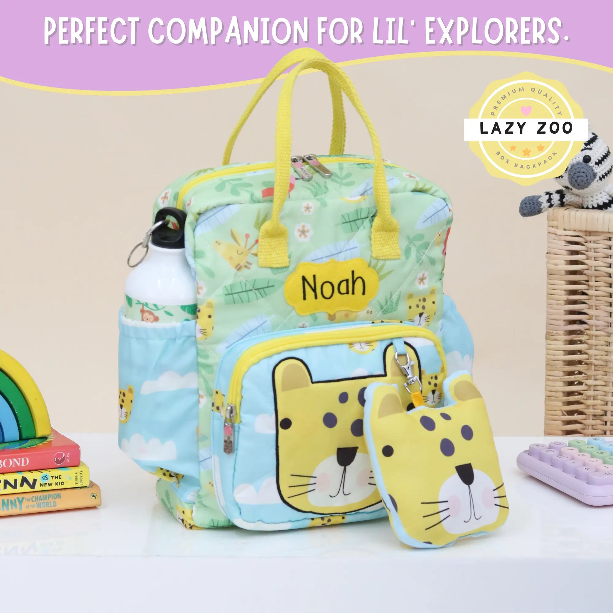 Lazy Zoo Box Backpack