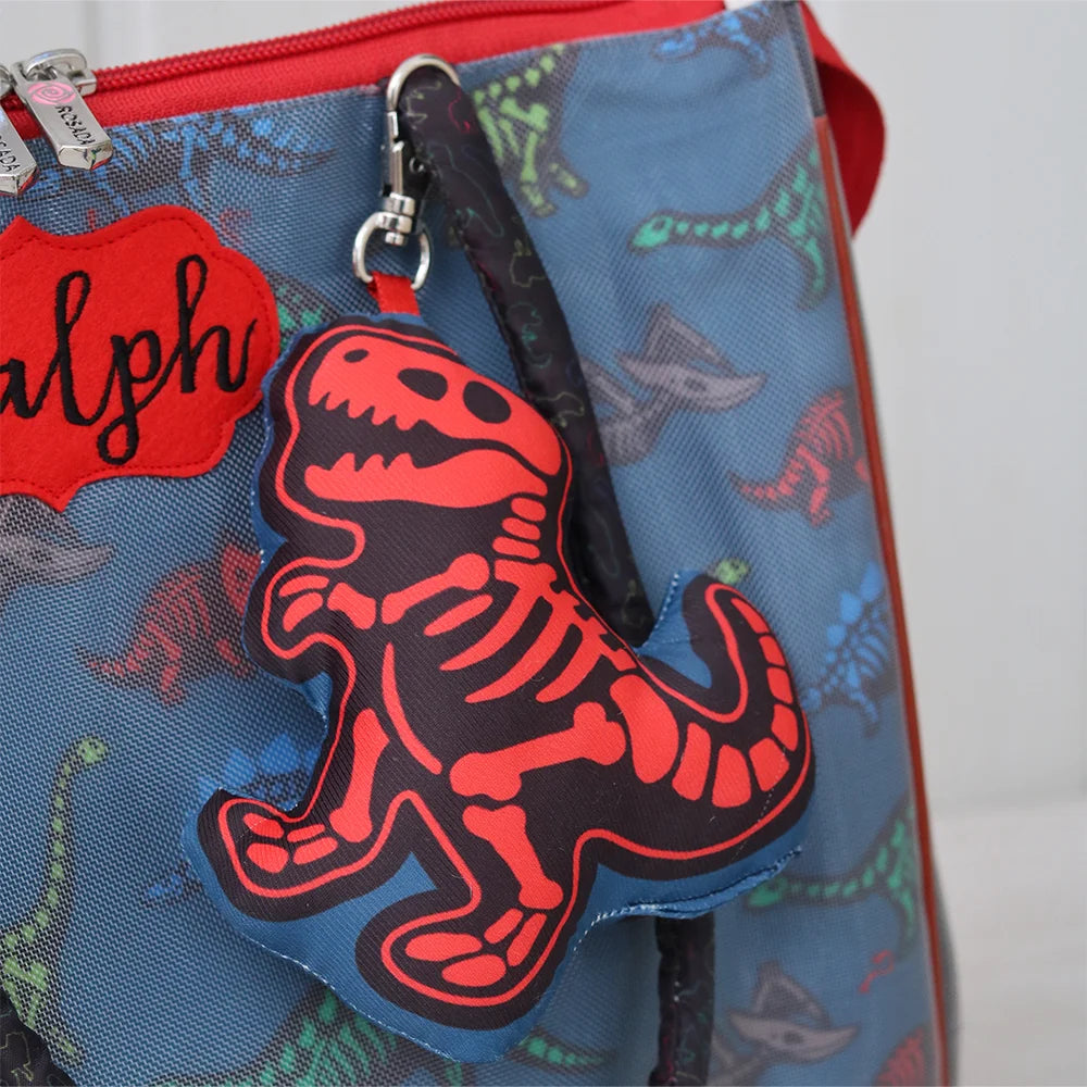 Glow Dino Tote Bag