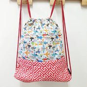 Aeroplane Drawstring Bag