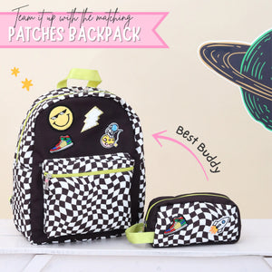 Black Patches Pouch