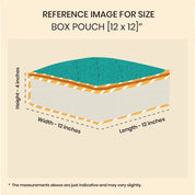 Box Pouch [12x12]" - Lazy Zoo