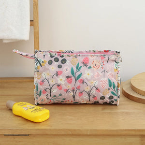 3-Zip Toiletries Kit - Lilac Garden