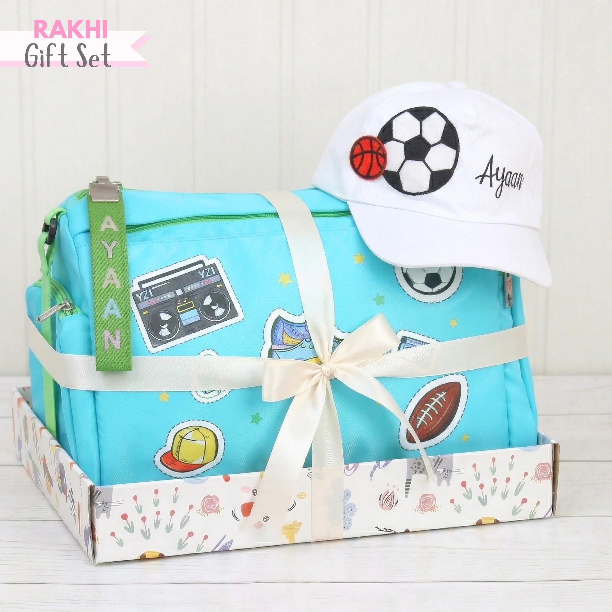 Sports Duffle Bag & Cap Set