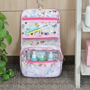 Foldable Travel Kit - Pink Unicorn