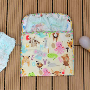 Diaper Kit - White Alphabet