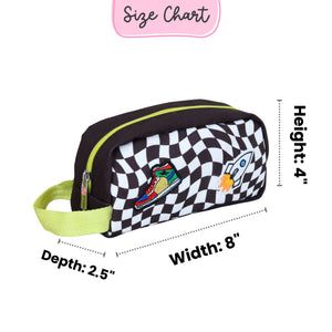 Black Patches Pouch