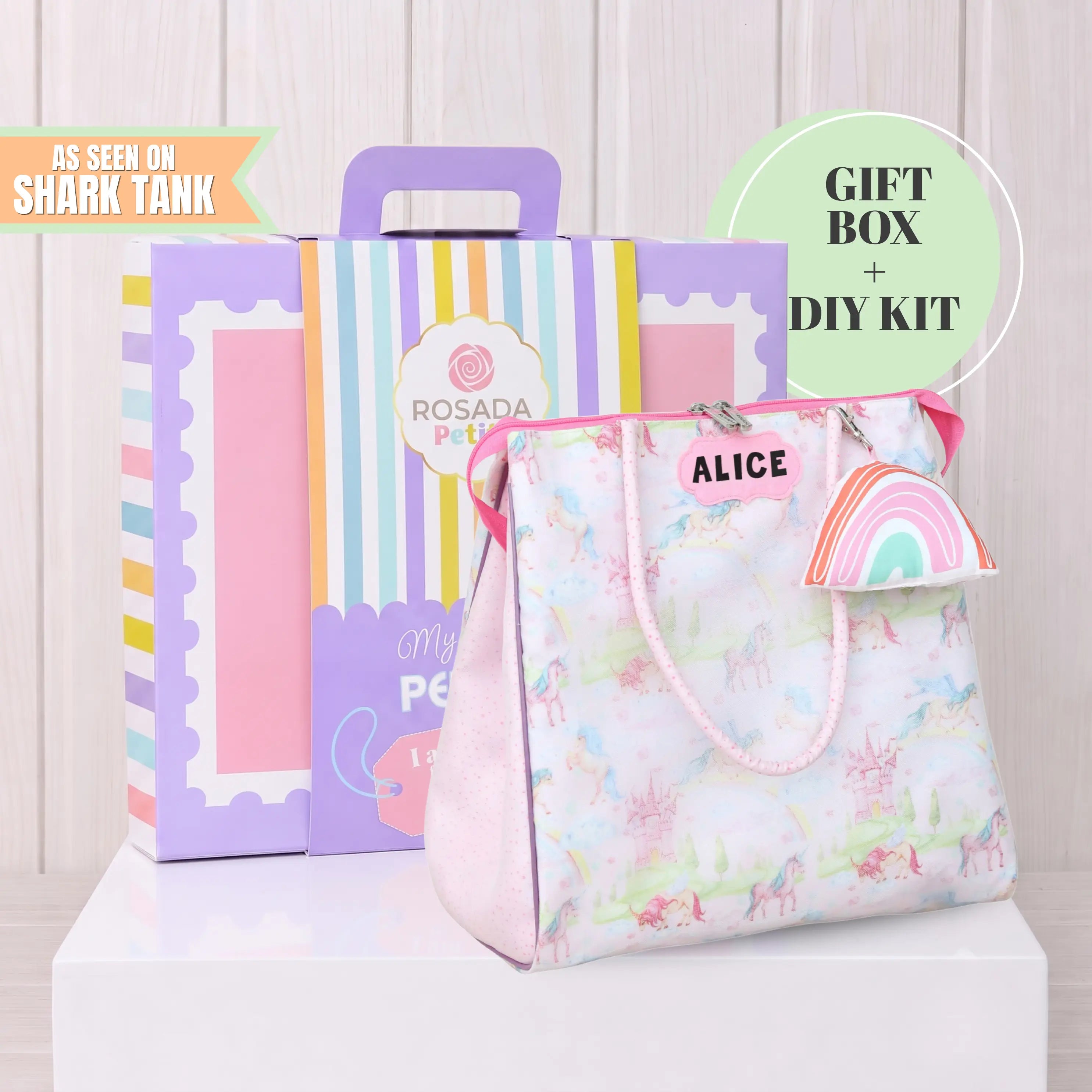 Diy Pink Unicorn Tote Bag