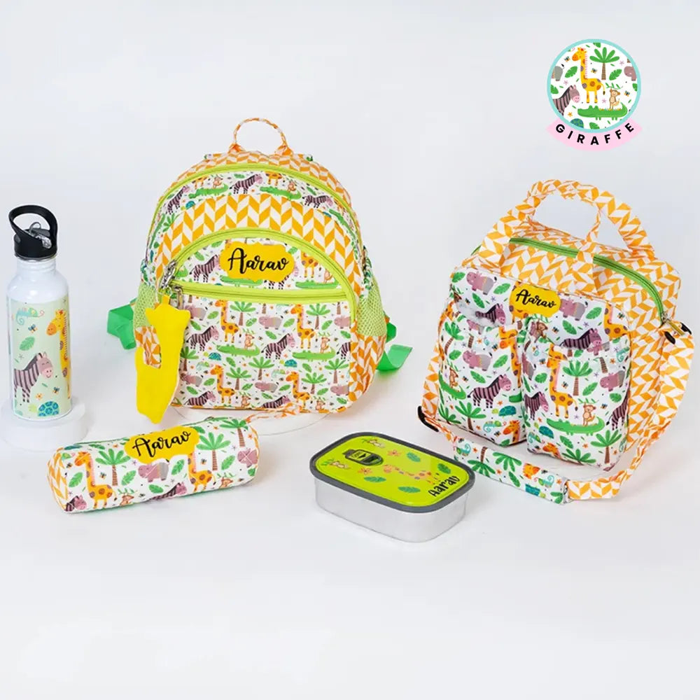 Giraffe School Bag