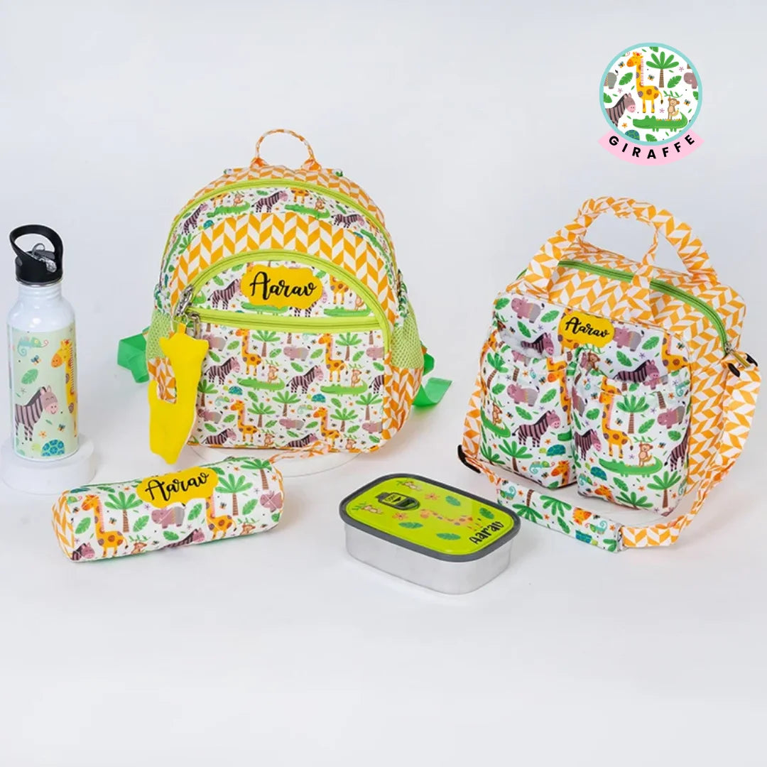 Giraffe School Bag