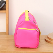 Retro Pink Yellow Sports Duffle Bag