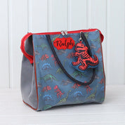 Glow Dino Tote Bag