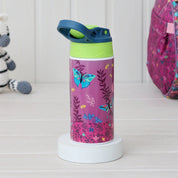 Insulated Steel Sipper Bottle (350ml) -Flutterfly