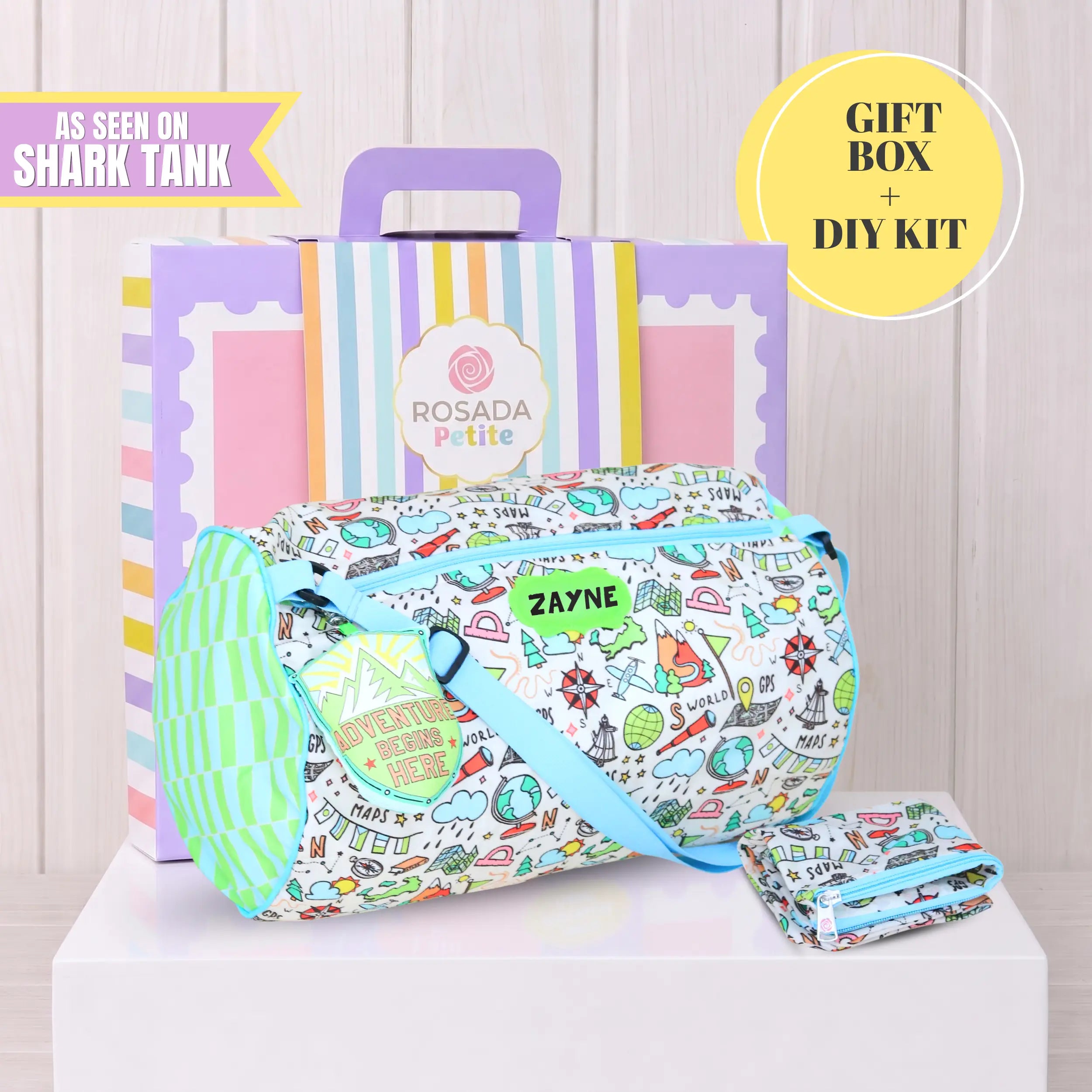Diy Explorer Foldable Duffle Bag