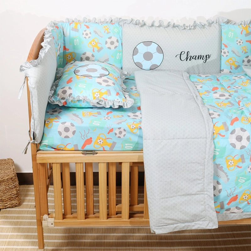 Football Champ Baby Bedding Items Rosada Baby