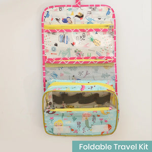 Foldable Travel Kit - Mermaid