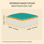 Box Pouch [14x14]" - Lazy Zoo