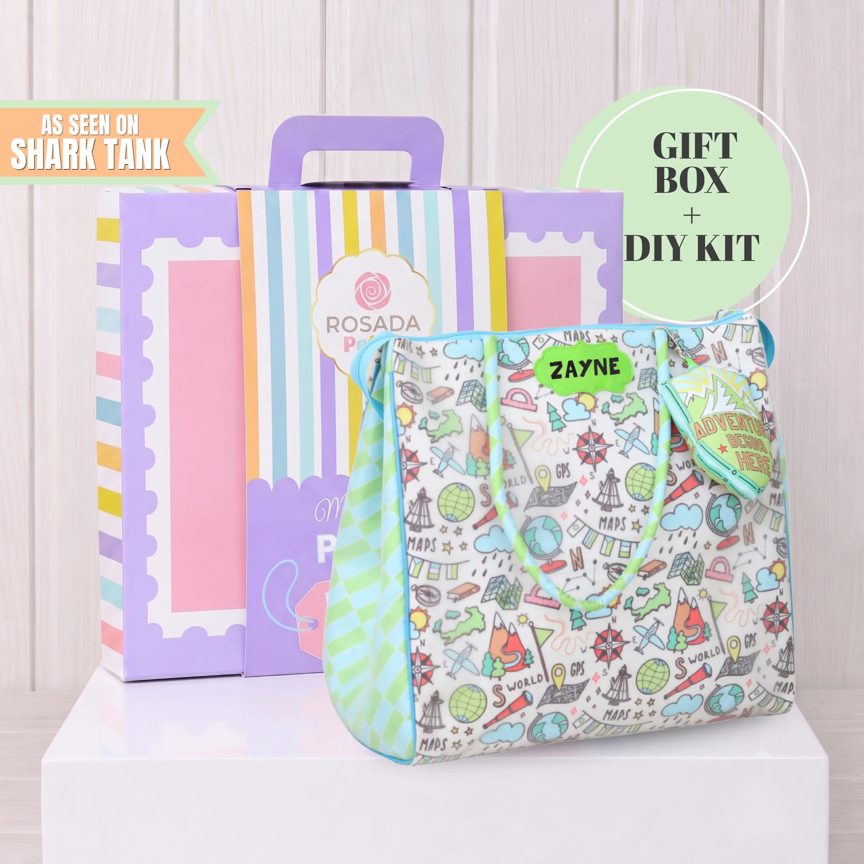 Diy Explorer Tote Bag