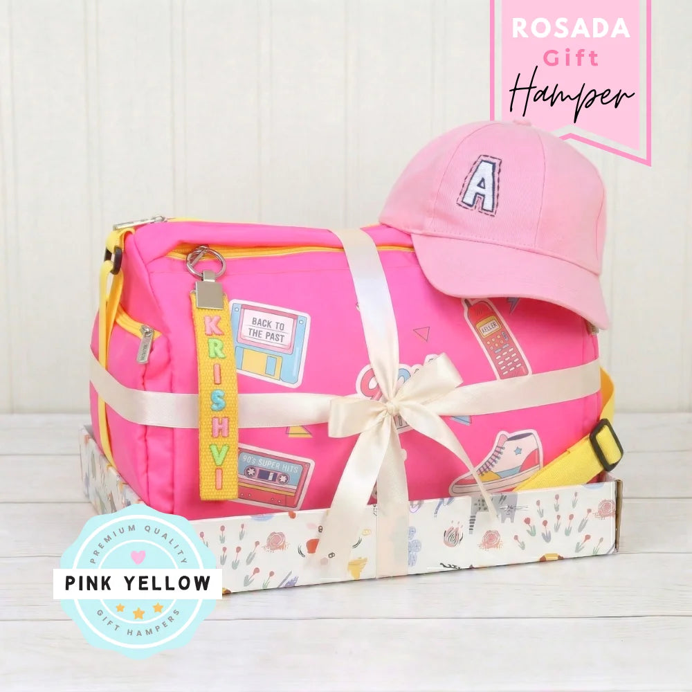 Sports Duffle Bag & Cap Set