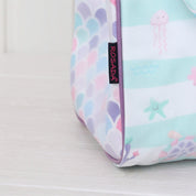 Aqua Girl Tote Bag