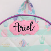 Aqua Girl Toddler Bag
