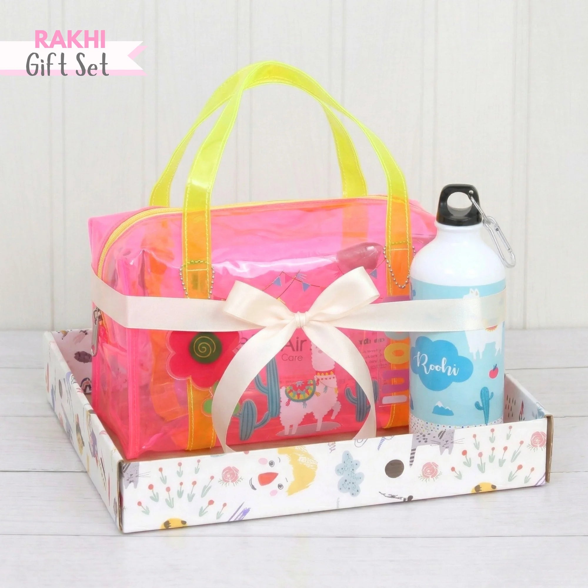 Jelly Hand Bag & Bottle Set