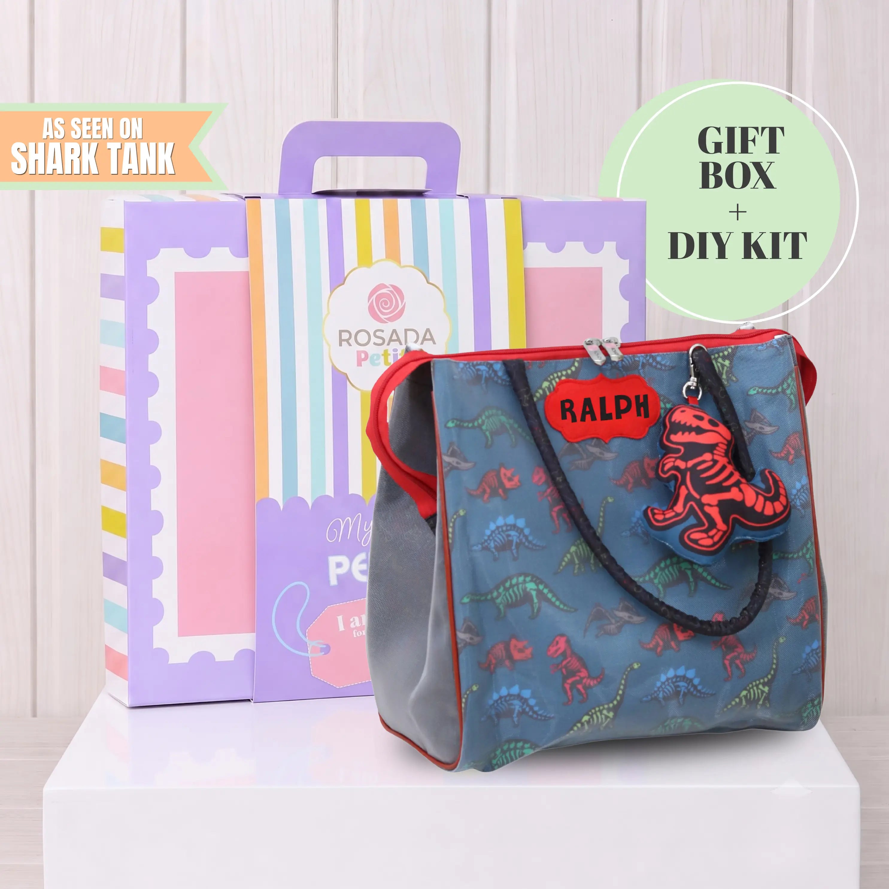 Diy Glow Dino Tote Bag